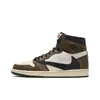 Zapatos Aj1 Originales Puros Zapatos Putian Gancho Invertido Hiroshi Fujiwara Zapatillas Guerrero Negro Rayo Joe 1 Caña Baja Zapatos Deportivos Casuales para Hombre y Mujer