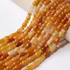 Piedra Natural Cuentas de Forma Irregular Productos Semi-Terminados Ágata Aventurina Ágata Roja Jade Amarillo Viejo Cuentas de Calabaza Cuentas de Ábaco Cuentas Espaciadoras para Pulseras DIY