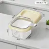 Estante para Platos de Fregadero de Cocina Ventosa Cubeta para Lavar Platos Pantalla Filtrante Filtro de Restos Residuo Filtro Estante para Fregadero Cesta de Drenaje