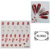 Zhengxiang transfronterizo 2023 pegatinas para uñas relieve 5D Halloween Navidad niños europeos y americanos pegatinas para uñas personalizadas venta al por mayor