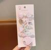 Horquilla Serie Océano Concha Estrella de Mar para Niñas Horquilla Decorativa Versátil Elegante Horquilla para Flequillo Clip Lateral Adorno para la Cabeza