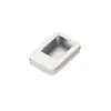 Caja de hojalata Esmerilada Portátil Cortaúñas Producto Pequeño Ventana Empaque de Caja de Hierro Medalla de Pecho Unidad USB Caja de Almacenamiento de Monedas Conmemorativas