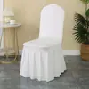 Funda Gruesa Nueva para Silla de Hotel Silla de Comedor para el Hogar Silla Curva Funda para Asiento Funda Universal para Taburete