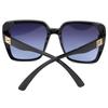 Gafas de Sol de Marco Grande Nuevas de Verano 2024 para Mujer, Protección Solar de Alta Gama, Rayos Ultravioleta, Aspecto Adelgazante, Gafas de Sol para Hombre, Personalizadas