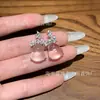 Venta al por mayor del fabricante Colgante de Calabaza de Jade de Espuma de Agua con Incrustación de Plata S925, Nuevo Estilo Chino de Lujo Ligero para Mujer, Venta al por mayor a partir de 2 Piezas