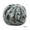 Atacado Hui Cai Fio de Pelo Sintético Fio de Pena Tricô Artesanal DIY Cachecol Crochê Boneca Fio Especial Fio de Pelo Sintético