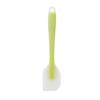 Raspador de silicone integrado FDA tamanho pequeno translúcido raspador de creme manteiga queijo espátula de bolo utensílios de panificação