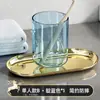 Copo para Enxaguante Bucal de Luxo Leve, Copo Simples para Escovar os Dentes, Copo de Dente Transparente Personalizado Criativo para Casal, Copo de Dente Espessado para Uso Doméstico