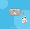 Aplicable a cubierta de audífonos Sony WF-1000XM5 carcasa suave transparente frijol para reducción de ruido 5 Bluetooth inalámbrico colgante de dibujos animados carcasa de tpu