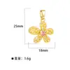 Colar Pingente Estilo Coreano Transfronteiriço Luxo Leve Flor Oca Bainha Franzida Acessórios Moda Feminina Doce Delicado Versátil