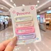 Pinzas para el pelo de niños que no dañan el pelo, lindas pinzas BB de estrella de cinco puntas para niñas, pasadores para flequillos y patillas, accesorios para el pelo de bebé