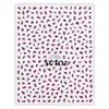 2025 Nuevas Pegatinas Transfronterizas para Uñas Estilo Europeo y Americano Dulce Fresco Sexy Estampado de Leopardo Patrón de Vaca Pegatinas Adhesivas para Uñas Uñas