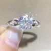 Cao Shi comercio exterior LAZADA nueva joyería moda anillo de compromiso femenino romántico regalo de San Valentín anillo