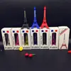 13CM color diamante Torre Eiffel regalo de empresa cinturón de pintura Diamante París Torre Eiffel