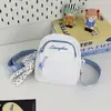 Bolsa Transversal Casual de Múltiplos Bolsos Fresca de Alto Valor Estilo Japonês Impermeável para Exterior Leve Mini Bolsa para Celular