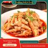 Pés de Frango Desossados Yiwang Jiawei Pés de Frango Frios Picantes Pés de Frango Desossados Pés de Frango em Óleo Vermelho Prato Frio de Hotel Prato Frio