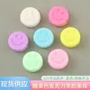 Novas Contas Soltas de Acrílico Coloridas Sólidas com Rosto Sorridente Material para Tiara Infantil Feita à Mão Acessórios para Corrente de Celular