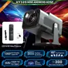 Fabricante de Projetor Mini Hy320Mini de Alta Definição Transfronteiriço com Espelhamento de Tela, Projetor Mini Portátil Android para Casa