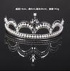 Ventas Directas de Fábrica Transfronterizas Corona Tiara Decoración de Pastel de Cumpleaños Adornos de Ramo Tiara Nupcial Vestido de Cumpleaños de Reina
