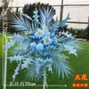 Flores Grandes de Chão para Casamento Flores de Seda Flores Decorativas Flores para Palco T Corredor Flores Penduradas Flores de Casamento Fundo de Flores