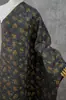 Estilo Pastoral Estampado Pequeño Floral Ola Acolchado Teñido en Hilo Tela Chaleco Chaqueta Falda Retro Jacquard