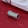 Plata Pura 999 Tótems de Tathagata Cuentas de la Fortuna Colgante DIY Encanto Colgante de Pareja Vintage