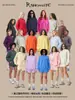 Sudadera con Forro Polar de Cuello Medio Alto Cruzado Dopamina para Mujer Rs, Otoño 350g Sudadera Redonda Estilo Americano Ins para Mujer.
