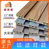 Ingeniería de Comercio Exterior Rejilla de Madera Sin Pintar Ecológica Resistente a la Humedad Panel de Chapa de Madera Great Wall Pared de Fondo Tablero de Rejilla de PS Fabricante