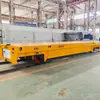 Plataforma Baja Eléctrica para Coches 100 Toneladas Ferrocarril de Bajo Voltaje Plataforma Baja para Coches Vehículo de Transferencia de Bobinas de Acero