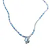 Collar de Perlas de Estrella de Mar Fresca de Verano para Mujer Cadena de Clavícula de Gama Alta Cadena de Suéter Versátil con Temperamento Venta al por Mayor