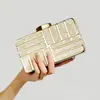 Bolso de Mano Transfronterizo, Cadena Simple de Acrílico Cruzado, Bolso de Mujer para Vestido de Novia, Banquete Nocturno, Bolso Cuadrado Pequeño