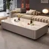 Mesa de centro de pizarra, mueble de TV sin instalación con cajones, mesa de centro para el hogar de pie, mesa de centro para apartamentos pequeños, mesa de centro de lujo ligero para sala de estar