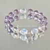 Pulsera Mariposa Imitación Aguamarina Diseño Nicho Ins Nueva Pulsera Cristal Blanco Piedra Luna Regalo Cumpleaños Mejor Amigo