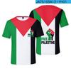 Sudadera con capucha y cremallera de manga corta 'Free Palestine Go Palestine'