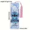 Marcadores acrílicos transfronterizos, mercancía de anime, regalos promocionales, productos culturales y creativos, marcadores transparentes con borla estilo chino para estudiantes
