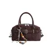 Moda Retro de Gama Alta Bolso Boston de Gamuza para Mujer 2026 Nuevo Súper Caliente Popular Bolso de Hombro Cruzado de Mano