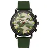 Reloj de Cuarzo para Hombre Synoke Personalizado Camuflaje con Correa de Silicona, Reloj de Pulsera Estudiante Moderno y Versátil