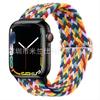 Tecelagem de Nylon é Adequada para Apple Iwatch678910 Apple Ultra4 Fivela Deslizante Elástica S12/11 Pulseira de Relógio