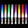 Palitos fluorescentes que cambian de color para control de conciertos, palitos luminosos de siete colores, palitos luminosos plateados para ambiente de apoyo a celebridades, accesorios, pentagrama