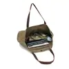 Bolso Tote Unisex Gran Capacidad Lona Encerada Bolso para Viajes Diarios Bolso de Hombro Impermeable Bolso de Compras de Alto Valor
