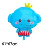 Nuevo producto transfronterizo: globos de mariposa estilo ins, globos de coche de princesa, globos de flores, globos de corona de Navidad, globos de cumpleaños