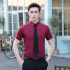 Vestido para Mujer con Cremallera Larga y Corta, Corbata, Negocio, Fácil de Tirar, Trabajo, Boda, Rojo, Negro, Borgoña, Azul Marino, Hombre