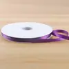 Cinta de Poliéster de Color Sólido de 1 cm, 80 Yardas, Cinta para Ramo de Flores, Decoración Floral Hecha a Mano, Lazo para Pastel de Flores