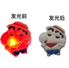 Crayón Shin-Chan Luz LED Intermitente Flor para Zapato DIY Agujero de Zapato Accesorios Decorativos Hebilla de Zapato Lindos Dibujos Animados Accesorios Elegantes