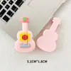 Accesorios de Resina DIY Pegamento de Crema Llavero Pasador Casero Funda de Teléfono Calcomanía para Vaso de Agua Flor Colorida Guitarra