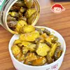 Melón Dulce y Crujiente Zhongda 168g Frasco de Lata, Guarnición Hecha en Granja, Pepinillos Listos para Comer, Fresca Delicadeza Crujiente de Pepino Apetitosa
