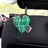 Gancho para Respaldo de Asiento de Coche con Aroma a Corazón Pequeño Estilo Ins Lindo Almacenamiento Multifuncional para Asiento de Coche Suministros para Automóvil