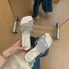 Sandalias Chuyuji Planas con Tira para el Dedo del Pie Estilo Hada 2026 Verano Estilo Vacaciones al Aire Libre Diseño Tejido Hueco