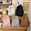 Mochila de estilo coreano ins de moda con lazo versátil para mujer, diseño de nicho, mochila escolar de gran capacidad para estudiantes, mochila casual