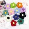 Spot Cute Puff Flower Simples Lã Doce Flor Pequena DIY Hairpin Corpete Menina Coração Pendurado Acessórios